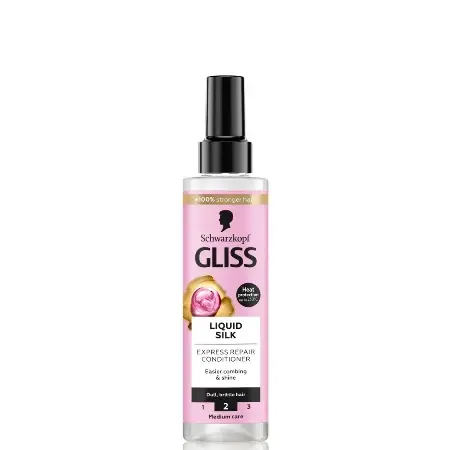 Schwarzkopf Regenerator u spreju za kosu Gliss Liquid Silk, 200ml