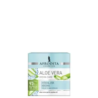 Afrodita Hranljiva krema za lice Aloe Vera, 50ml