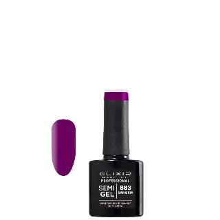 Elixir Gel lak za nokte 883 Sangria, 8ml, Ljubičasti