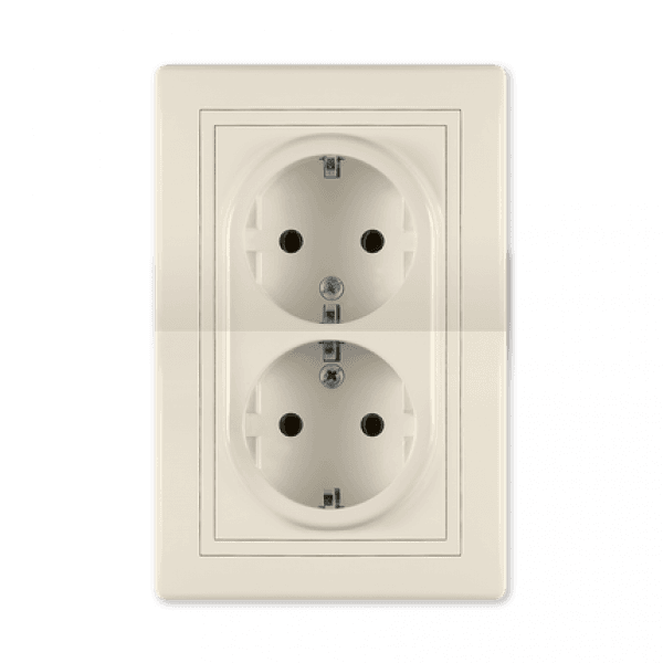 Aling conel Šuko utičnica 604.99, Dvopolna, Dupla