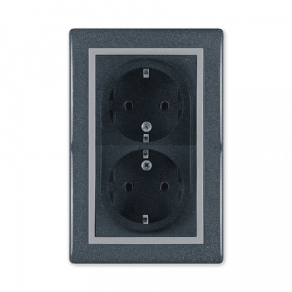 Aling conel Šuko utičnica Magic 604.21, Dvopolna, Dupla