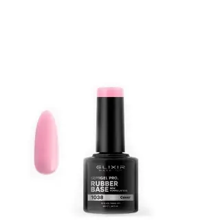 Elixir Baza za nokte Semi Rubber Base 1038 Cover, 8ml