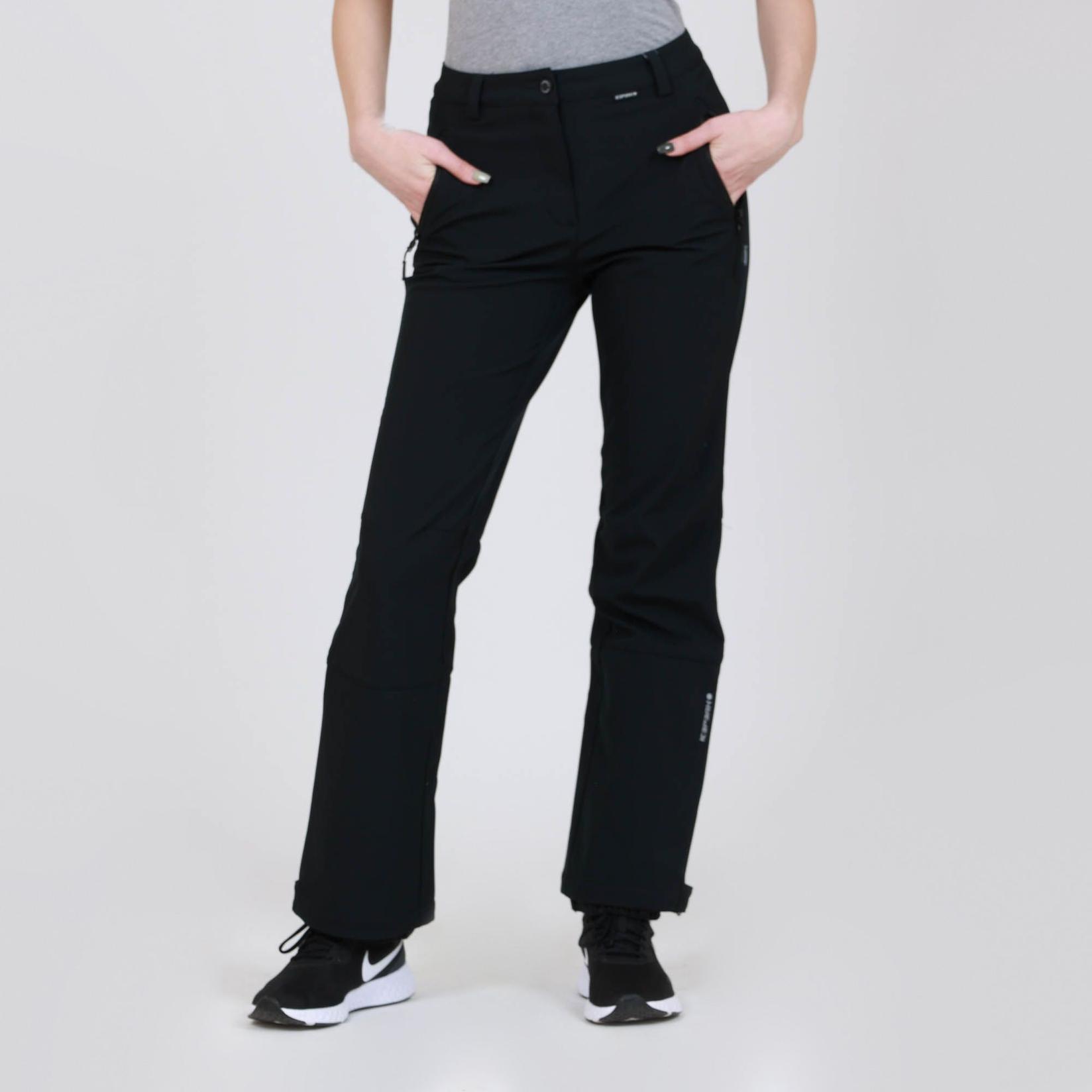 Icepeak Ženske ski pantalone Frechen W, Crne