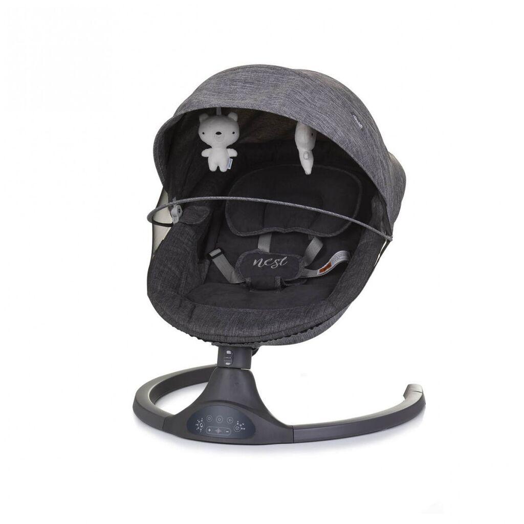 Chipolino Njihalica za bebe Nest, Siva