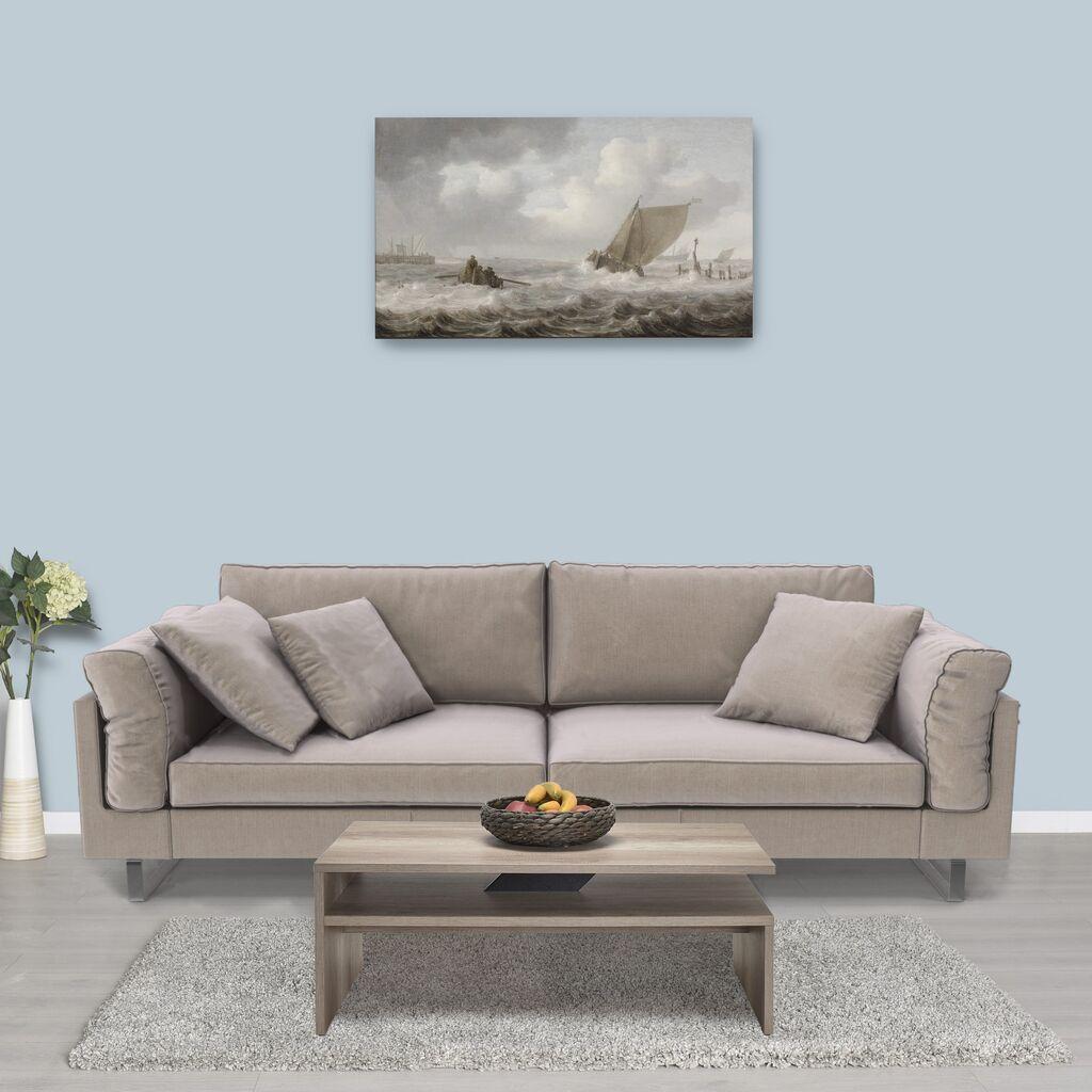 Hanah Home Klub sto Shp-645-Tt-1, 110x42x65 cm, Sivi