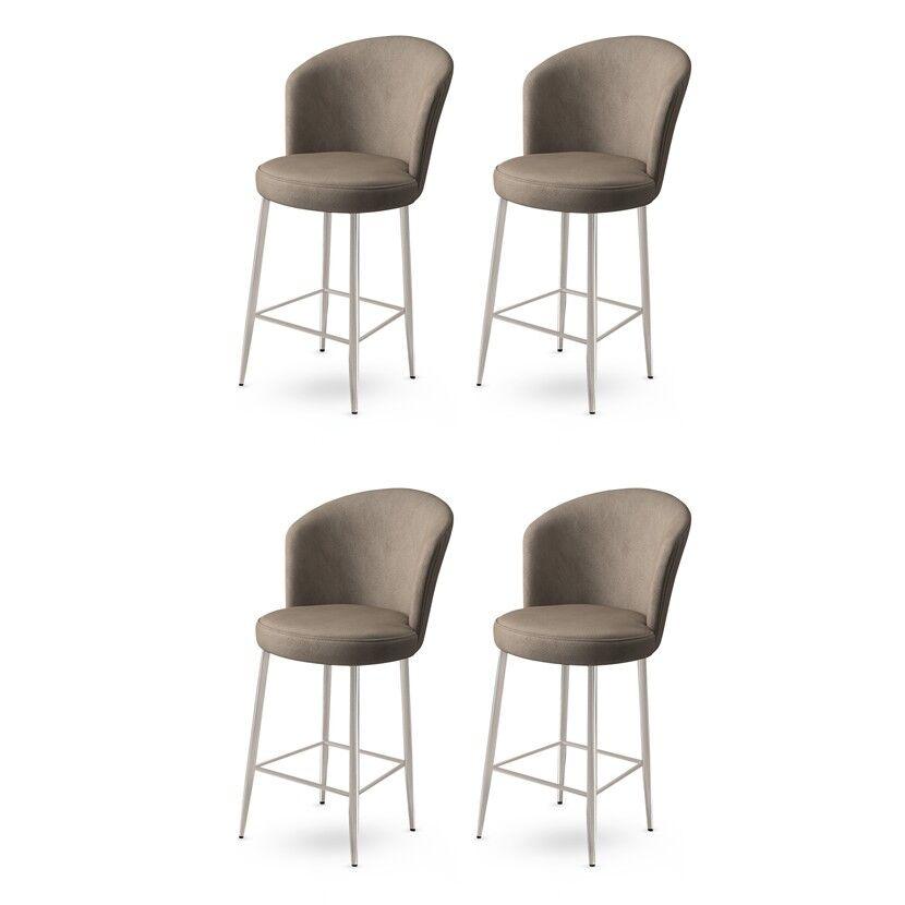 Hanah Home Set barskih stolica Fora, 4 komada, Bež