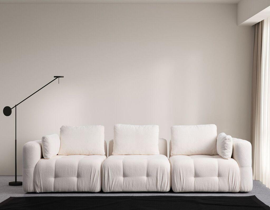 Atelier del Sofa Trosed Amaris, 290x100x65 cm, Beli