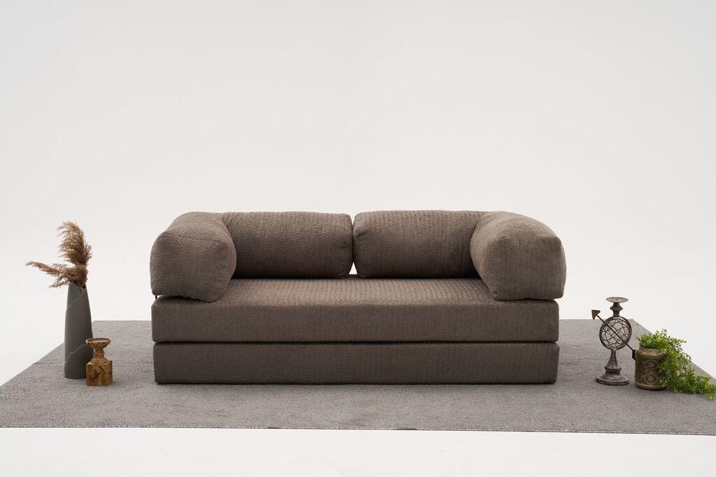 Atelier del Sofa Trosed Comfort, 190x75x95 cm, Sivi