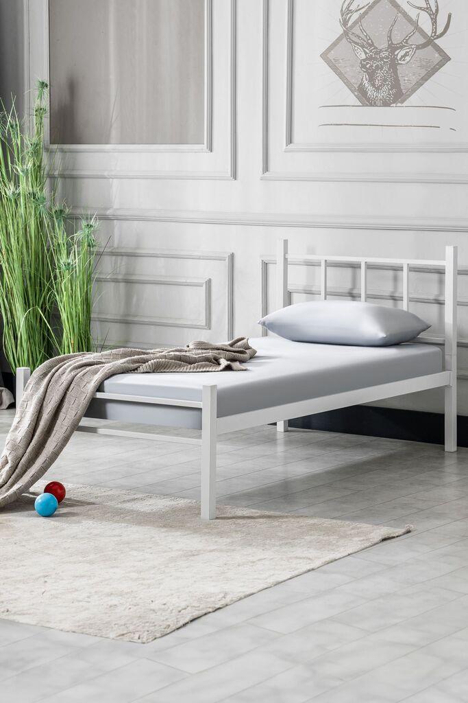 Hanah Home Ram za krevet K90, 90x95x190 cm, Beli