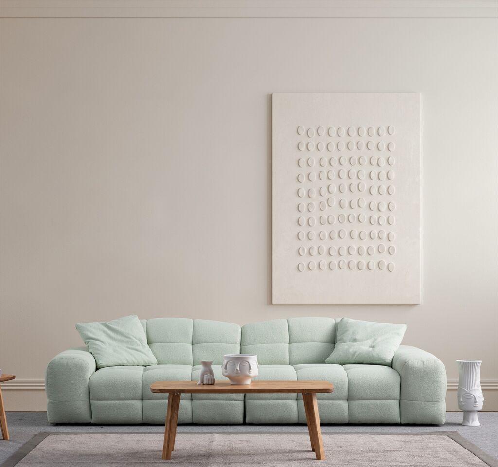 Atelier del Sofa Trosed Pescara Lounge, 310x108x83 cm, Menta