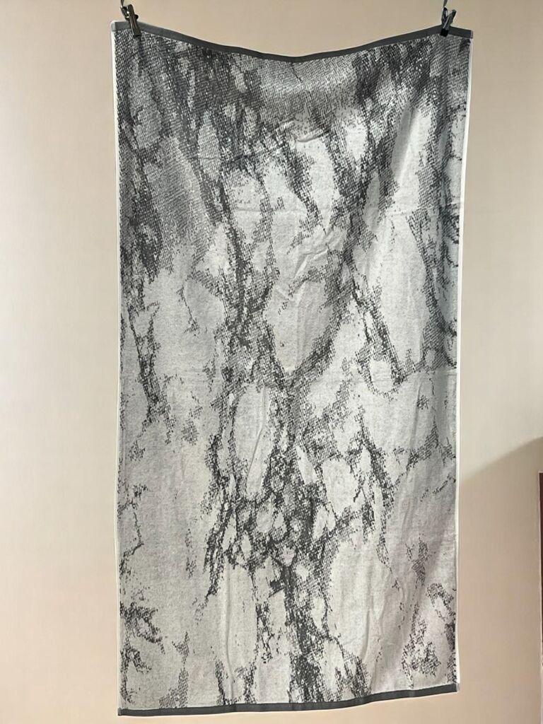 Viktorija Plažni peškir Oda, 140x70cm, Sivi