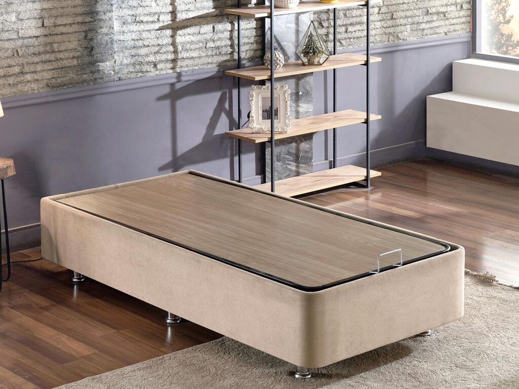 Hanah Home Baza za krevet Ela Single, 90x190 cm, Braon