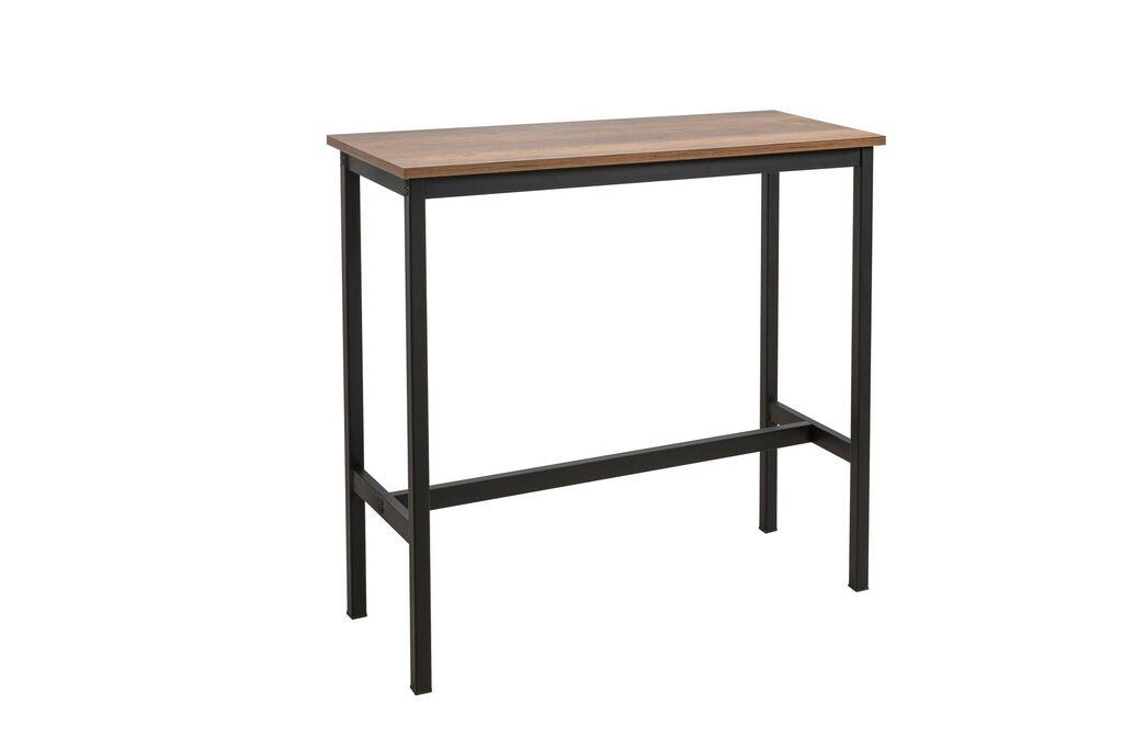 Hanah Home Barski sto Mola 100 Braon-crni