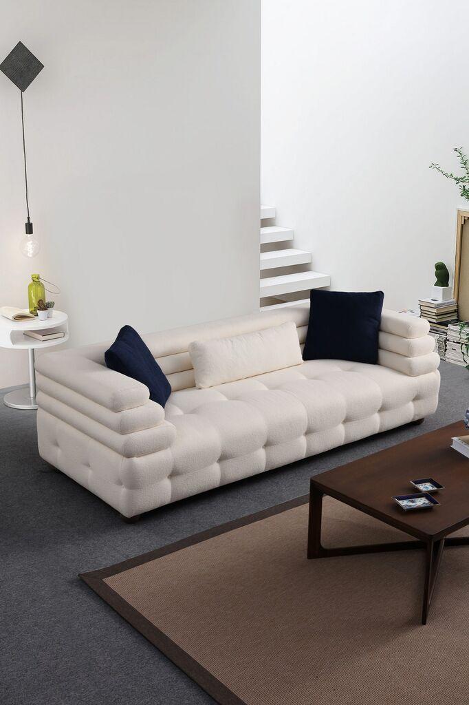 Atelier del Sofa Trosed Boston 3, 255x102x75 cm, Beli