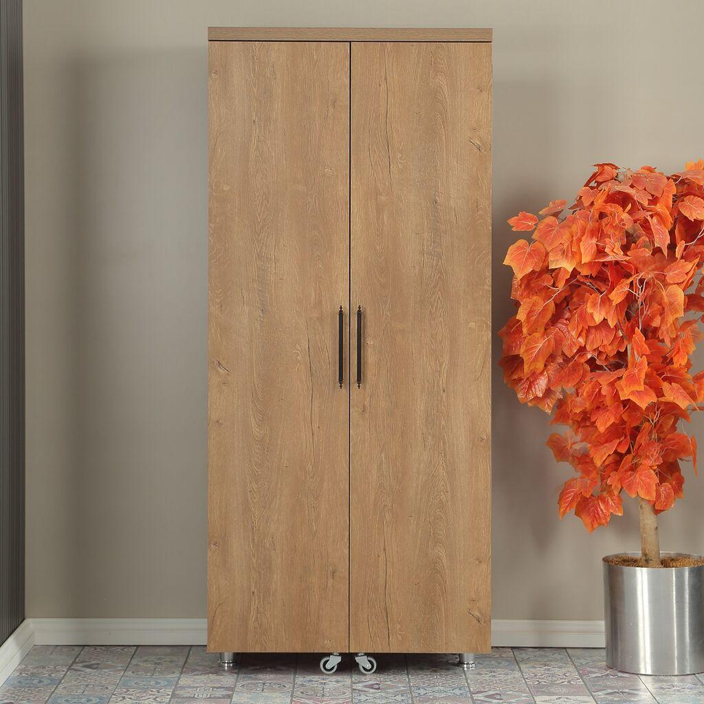 Hanah Home Višenamenski ormar Guzzo, 80 x180 x42 cm, Krem