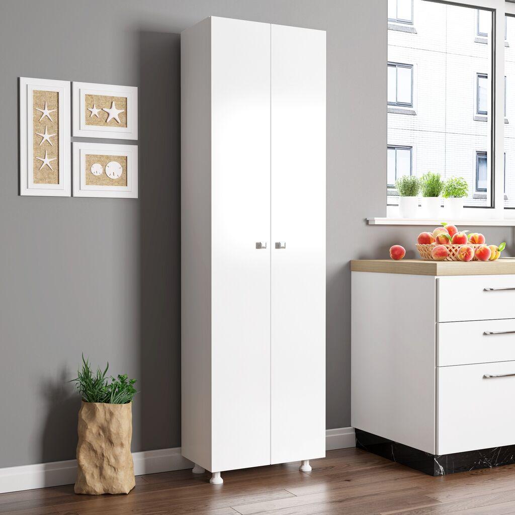 Hanah Home Višenamenski ormar FRN-12043, 49 x174 x29 cm, Beli