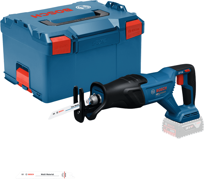 Bosch Akumulatorska univerzalna testera GSA18V-280, Solo alat, L-boxx, 06016D1001