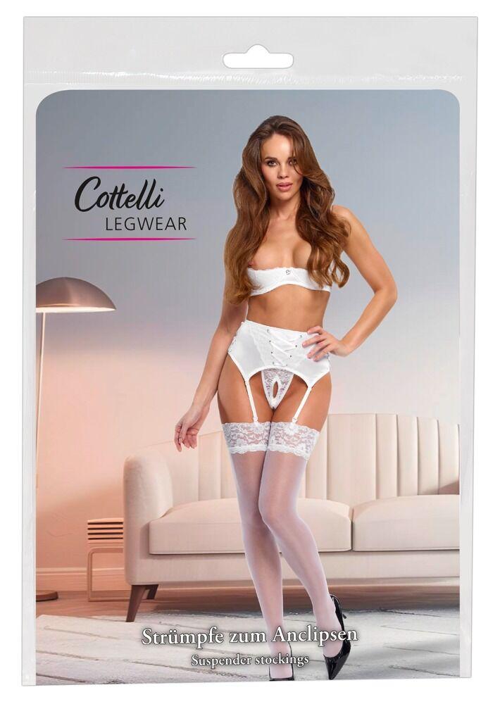 Cottelli Sexy halter carape, Bele