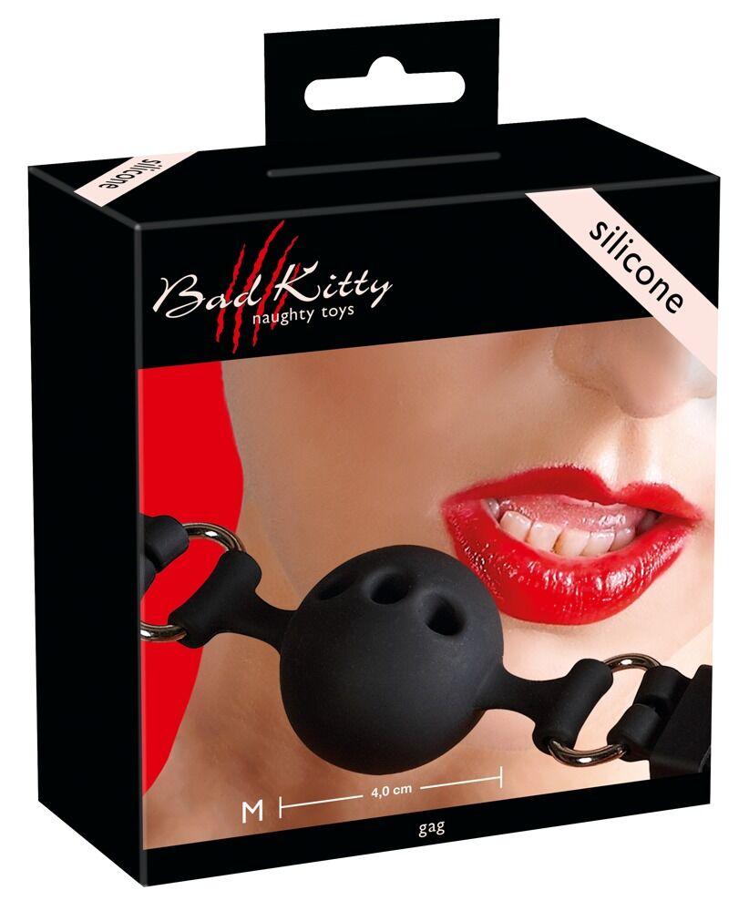Bad Kitty Gag loptica medium, Crna