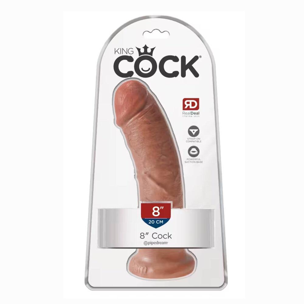 Pipedream Dildo King Cock 8" Tan