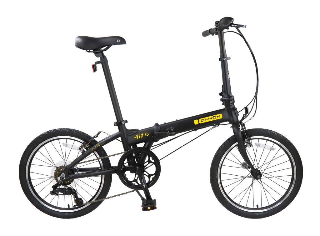 Dahon Bicikl Hit, Sklopivi, 20", 6 brzina, Crni