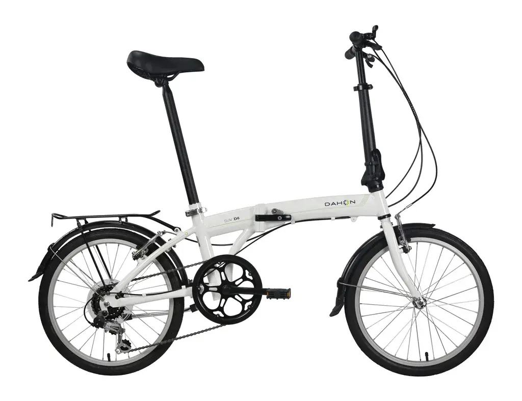 Dahon Bicikl Suv D6 Matt, Sklopivi, 20", 6 brzina, Beli