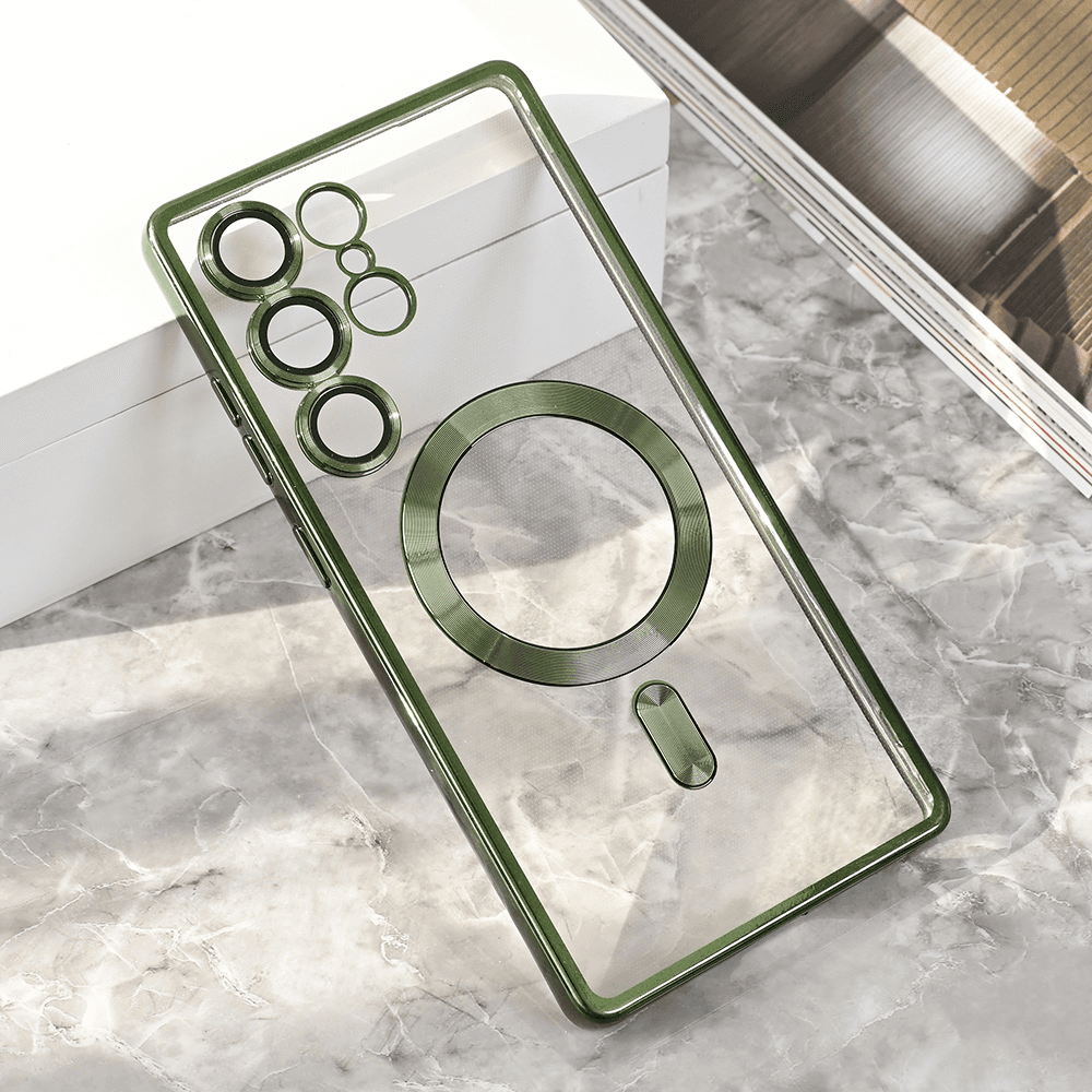 Maska za Samsung S25 Ultra Magsafe Lux, Zelena