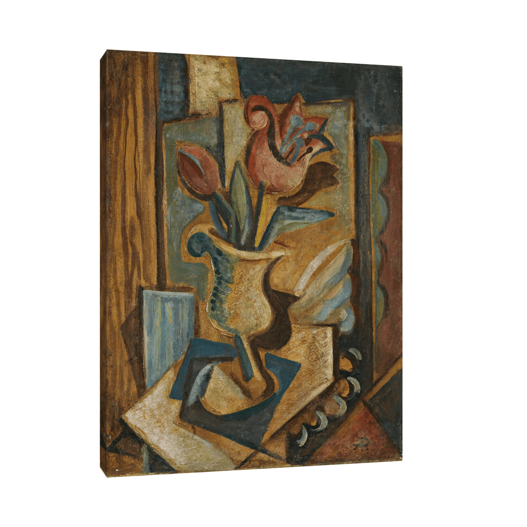 Canvas Slika na platnu Still Life With Tulips, Antonin Procházka, Bez rama, 30x40cm