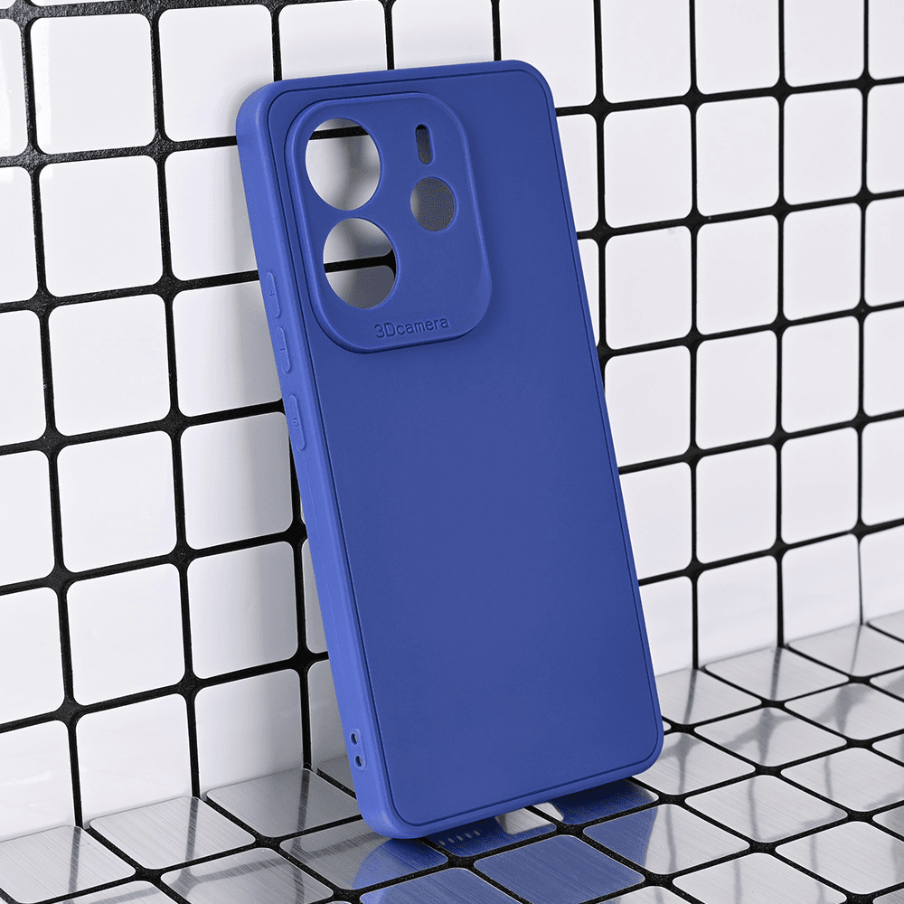 Maska za Xiaomi Redmi Note 14 4G 3D Camera, Plava