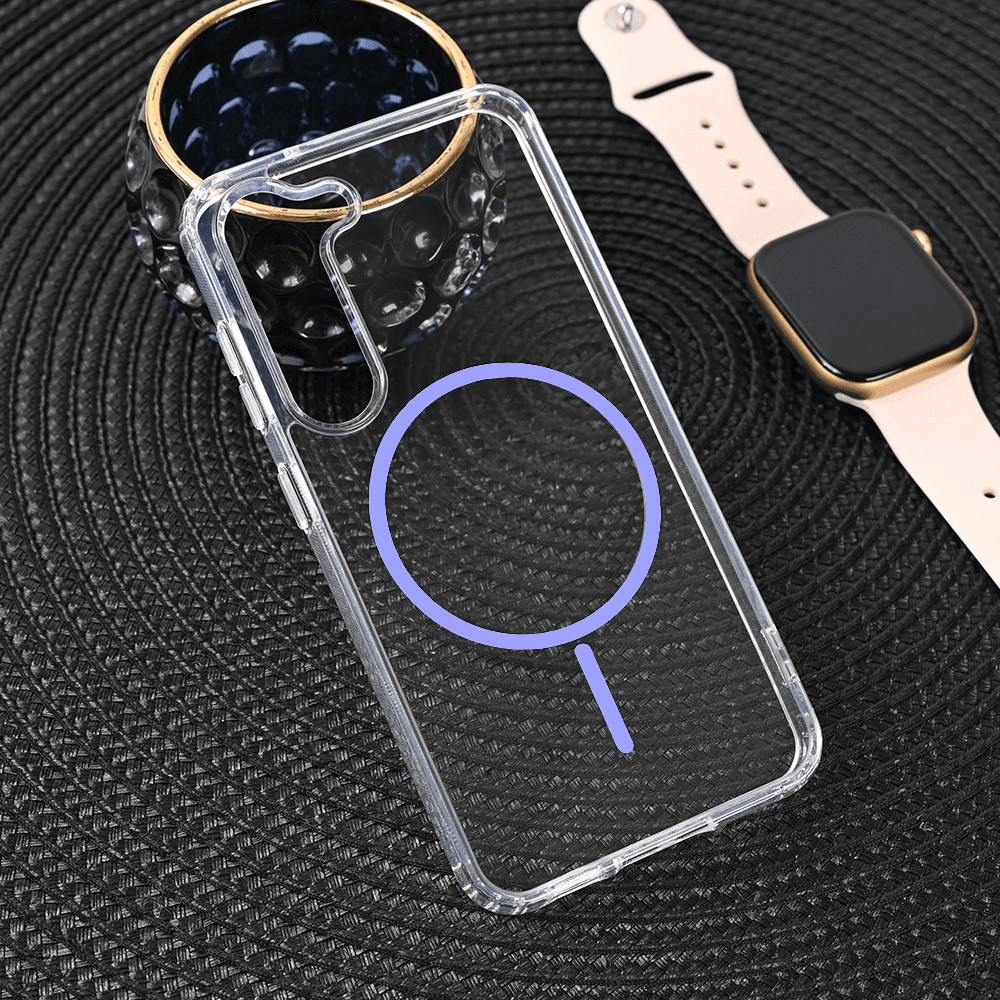 Maska za Samsung S911B S23 Magsafe Color Line, Ljubičasta