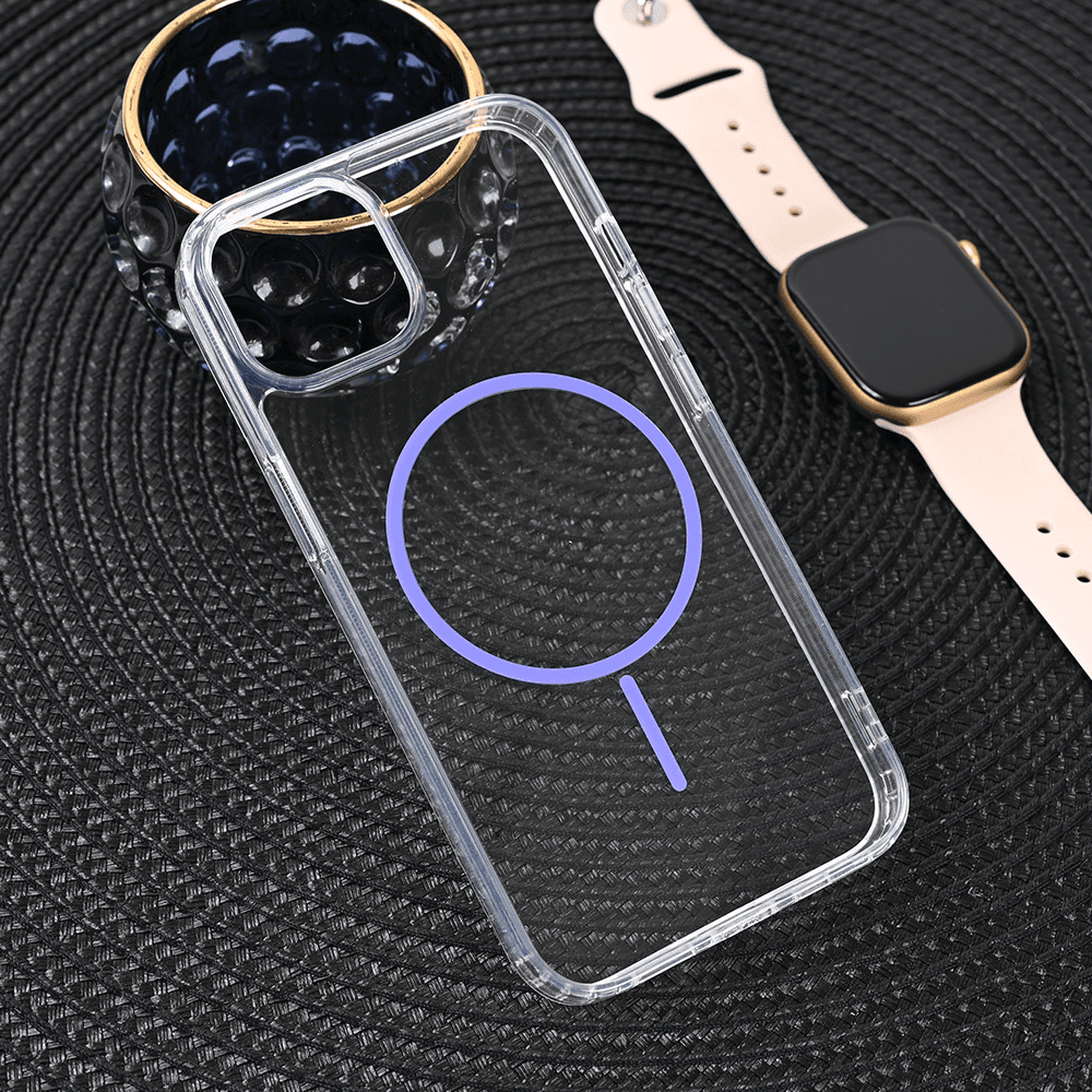 Maska za iPhone 13/14 6.1 Magsafe Color Line, Ljubičasta