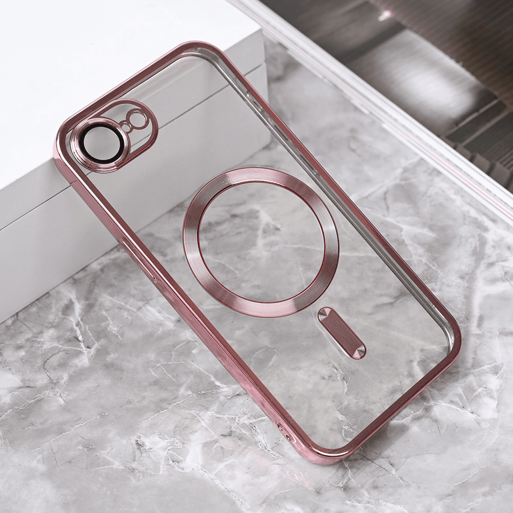Maska za iPhone 16E Magsafe Lux, Roze
