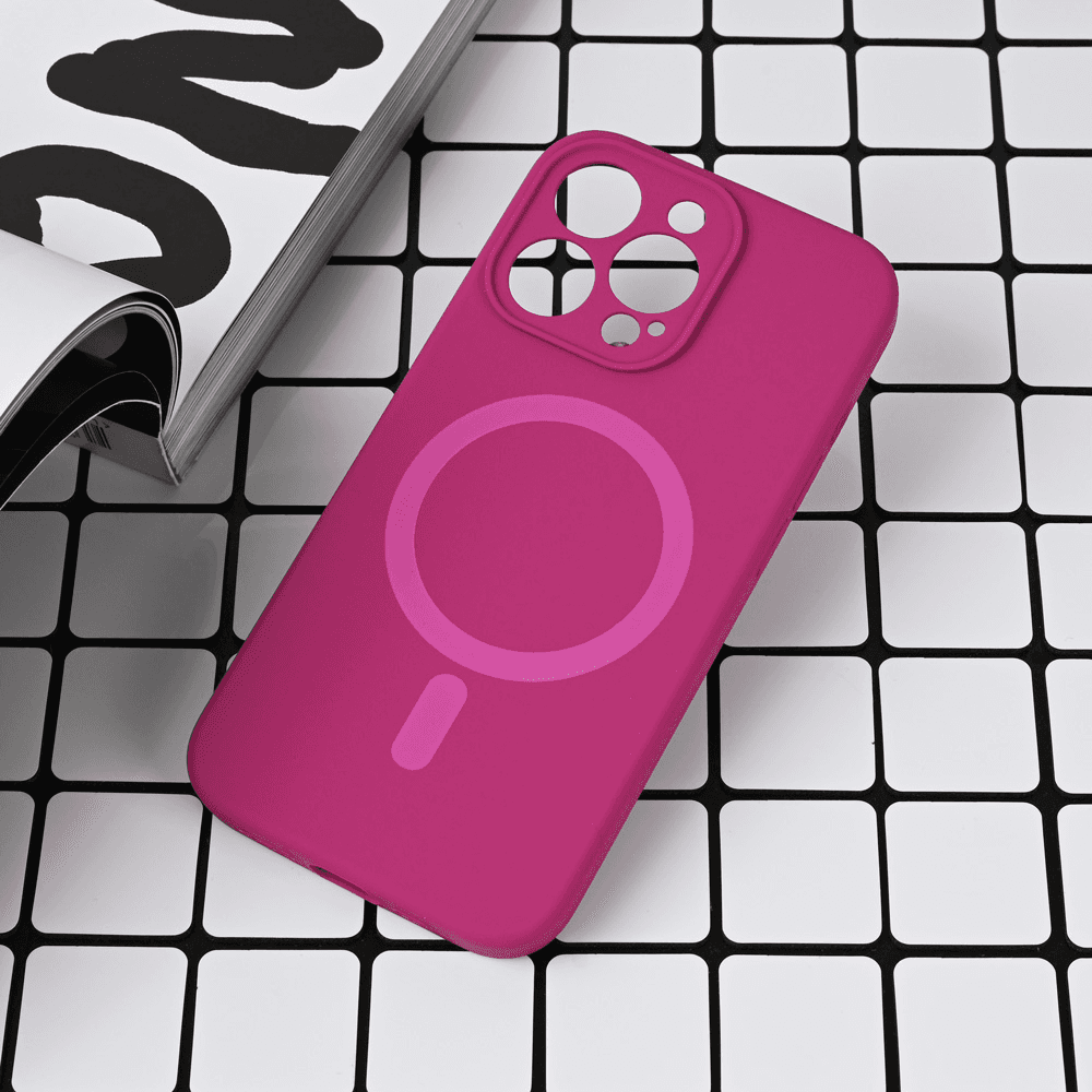 Maska za iPhone 14 Pro 6.1 Magsafe Pure color, Roze
