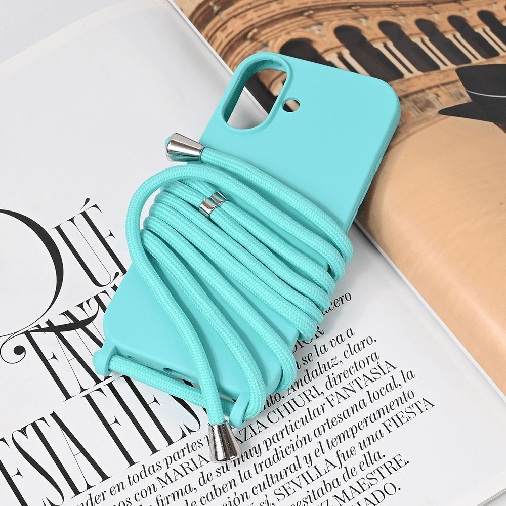 Maska za iPhone 16 6.1 Crossbody, Menta