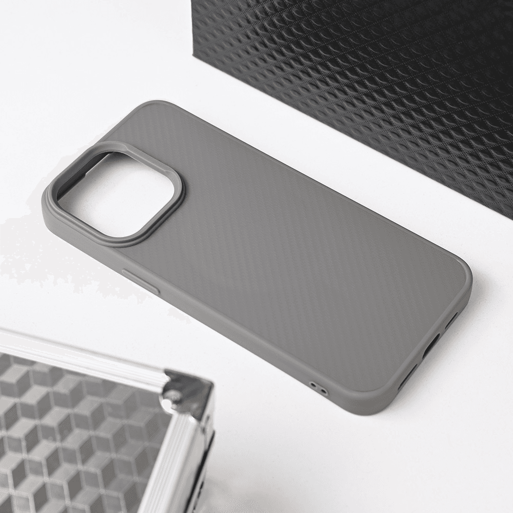 Maska za iPhone 14 Pro Max 6.7 Magsafe Kevlar, Siva
