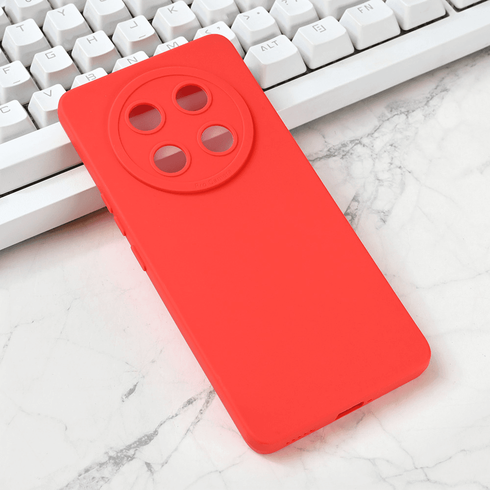 Maska za Honor Magic 7 Lite Silicon Pro Camera, Crvena