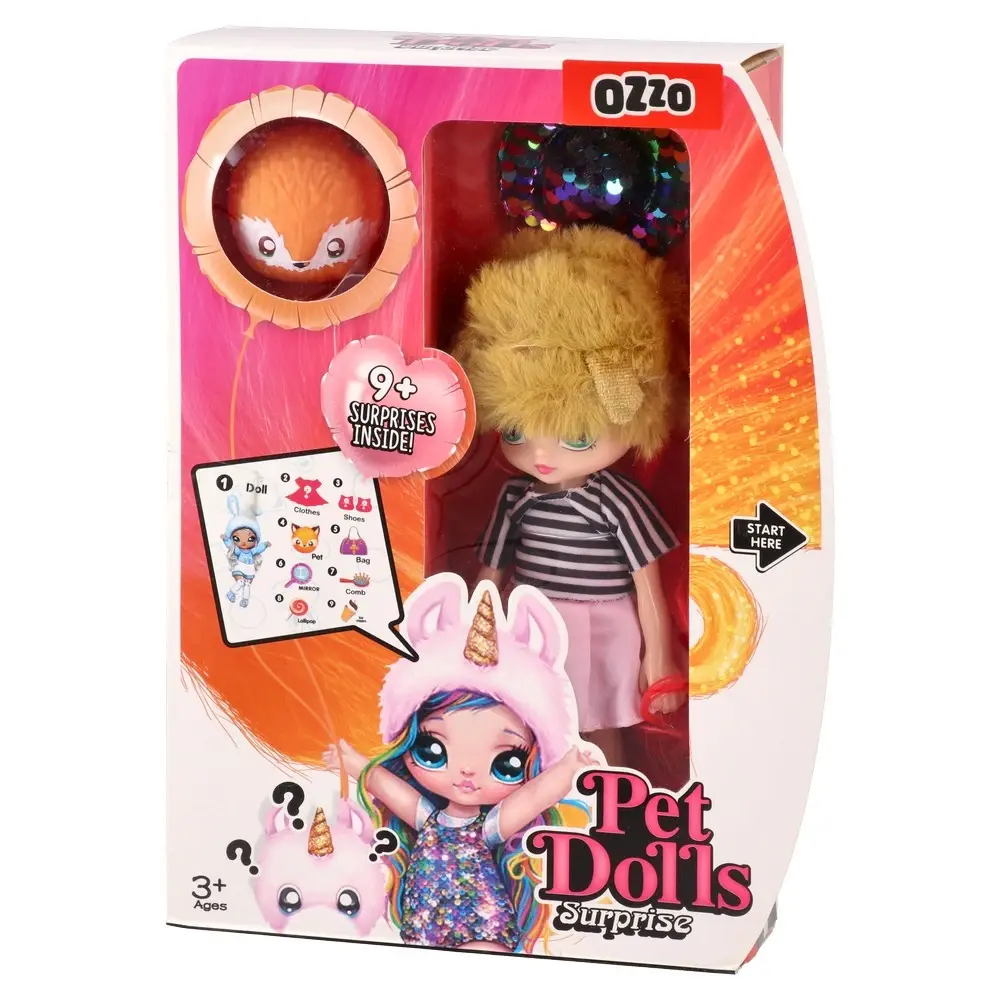 Ozzo Igračka za devojčice lutka Pet dolls 1661287