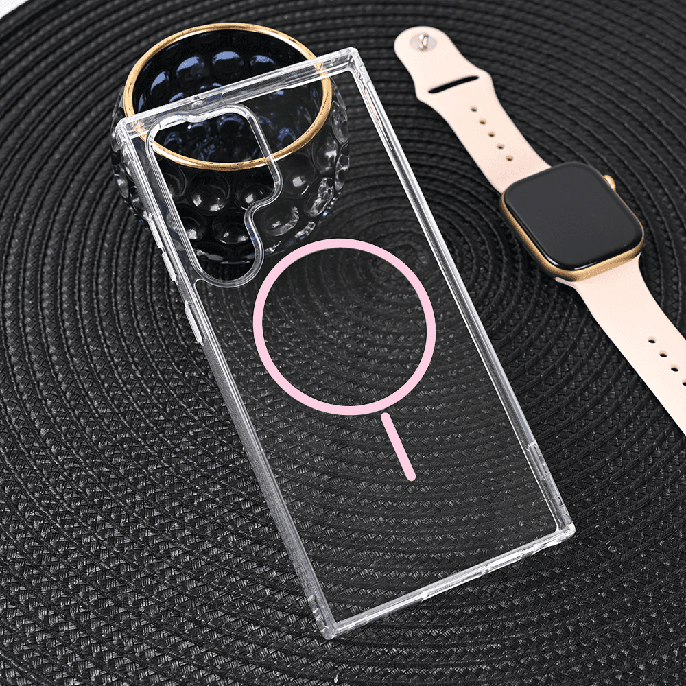 Maska za Samsung S23 Ultra Magsafe Color Line, Roze