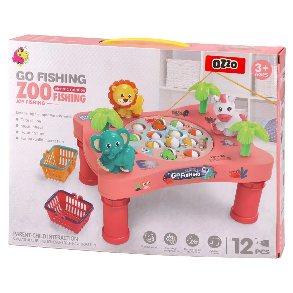 Ozzo Fishing Plate Igračka za decu Pecaljka sa magnetom životinje