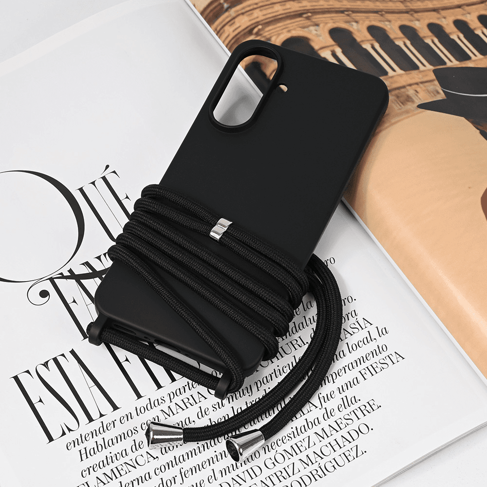 Maska za Samsung A56 Crossbody, Crna