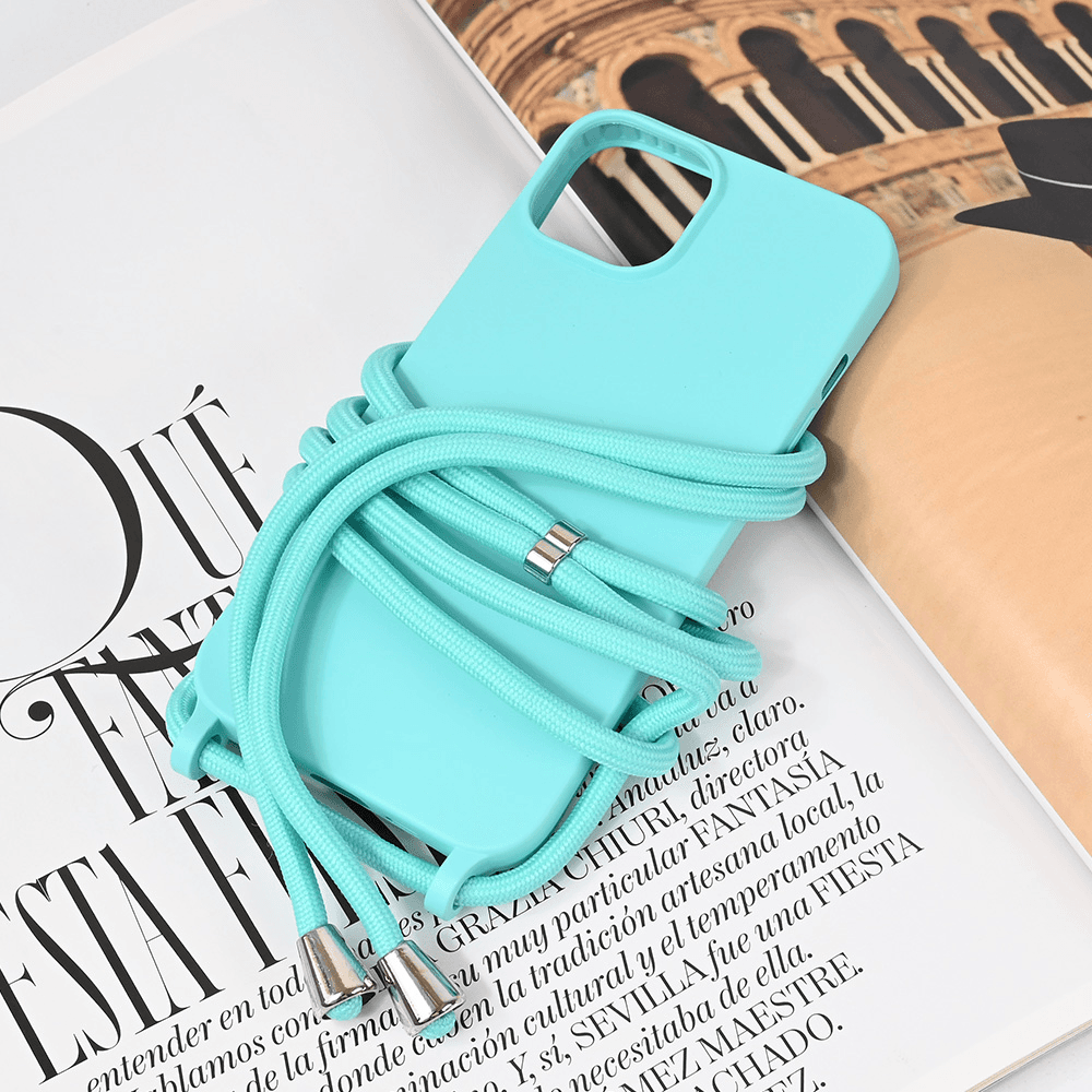 Maska za iPhone 15 6.1 Crossbody, Menta