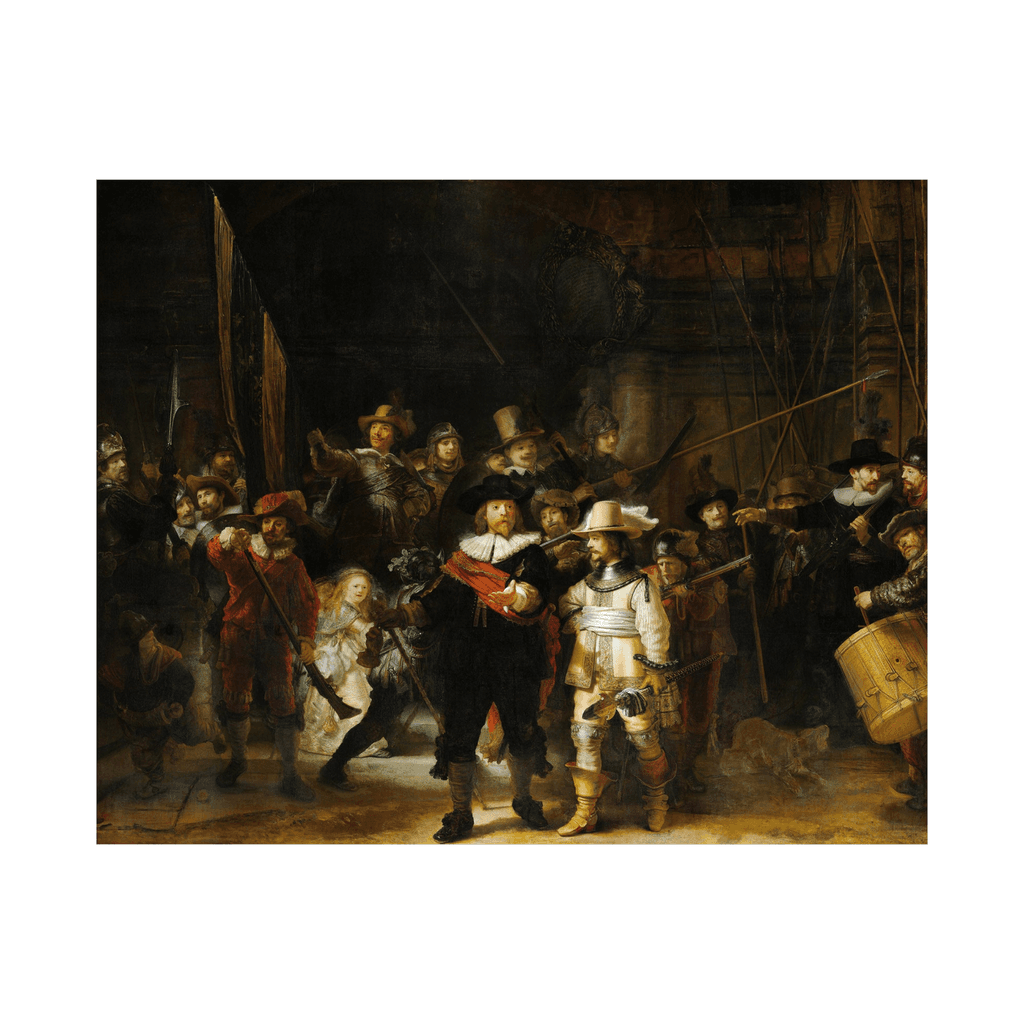 Canvas Slika na platnu Night Watch, Rembrandt van Rijn, 75x60cm