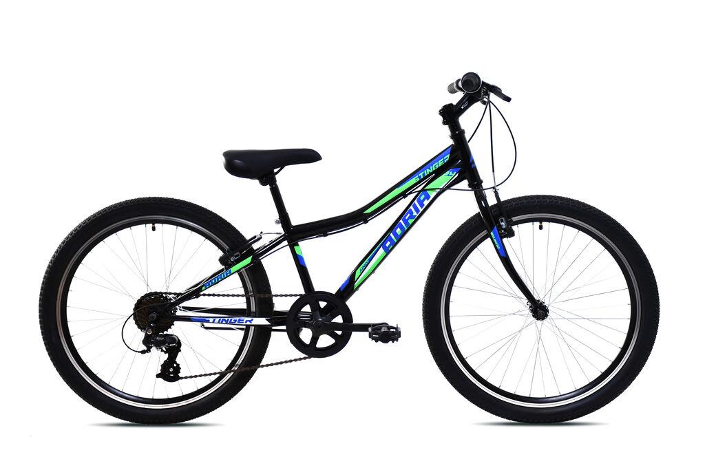 Adria Bicikl za decu Stinger, 24"/13", Crni