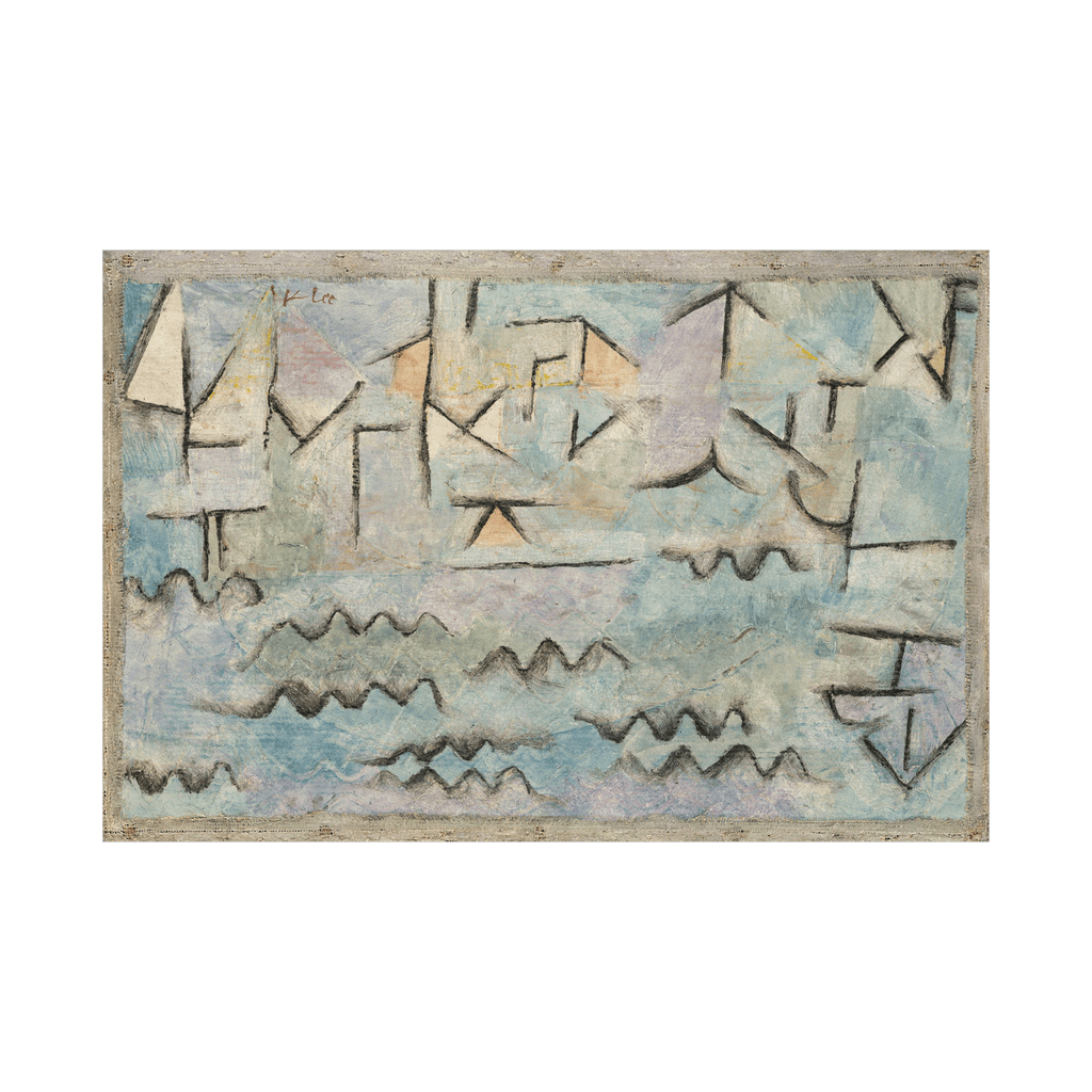 Canvas Slika na platnu The Rhine at Duisburg, Paul Klee, 120x80cm