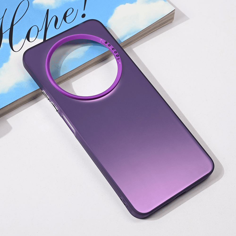 Maska za Xiaomi Redmi 14C/A4 Clear, Ljubičasta