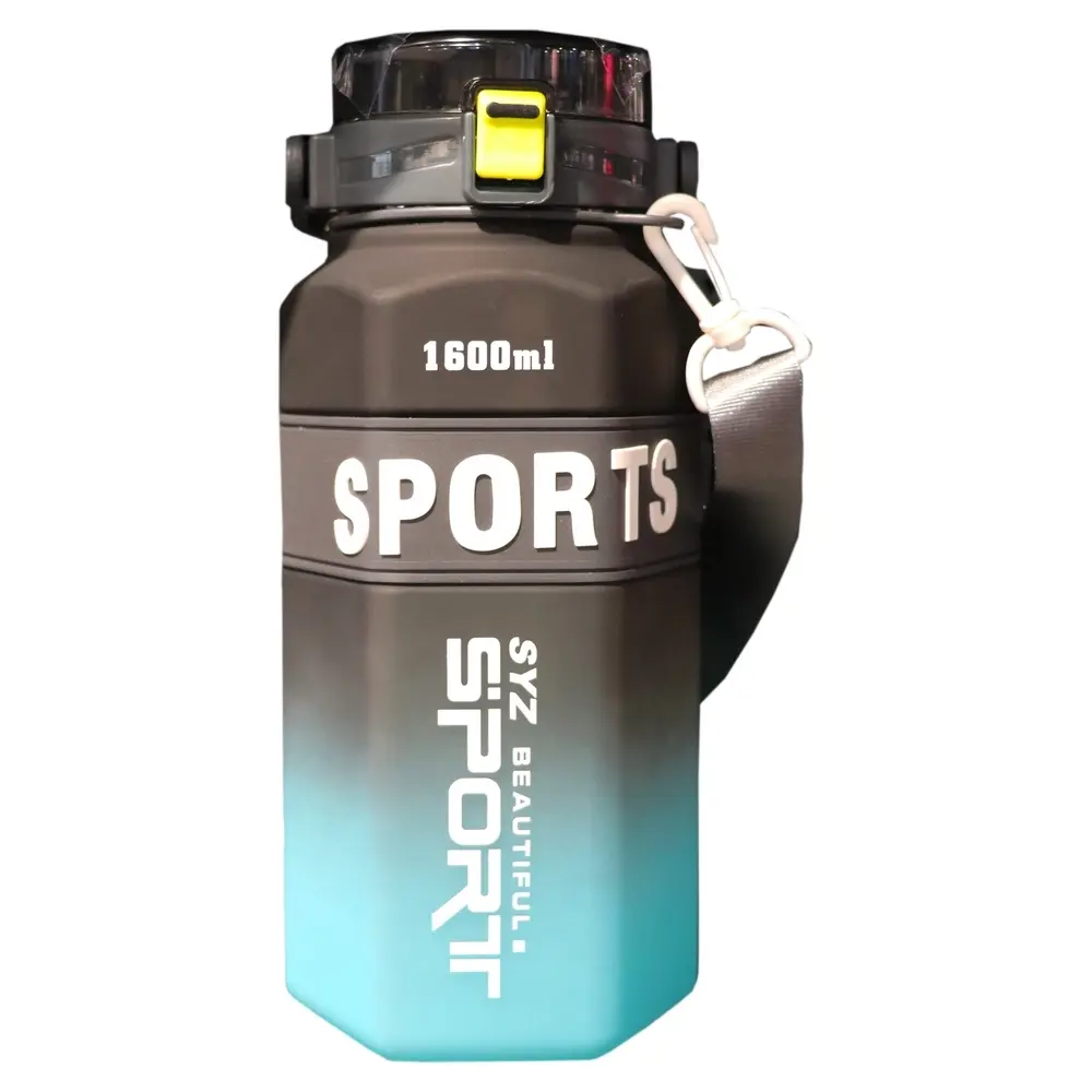 Takk Flašica za vodu Flowy 10, 1600ml, Crna