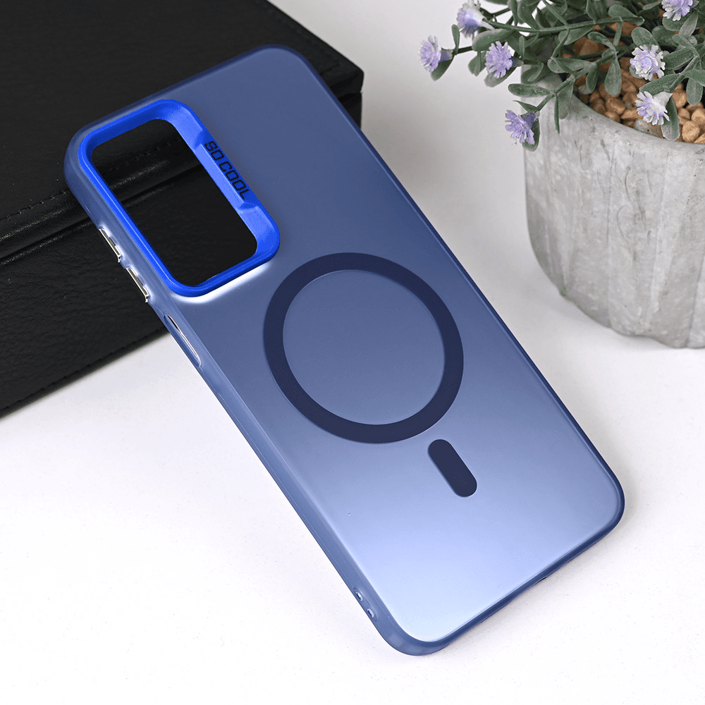 Maska za Samsung A16 5G Magsafe Clear, Tamnoplava