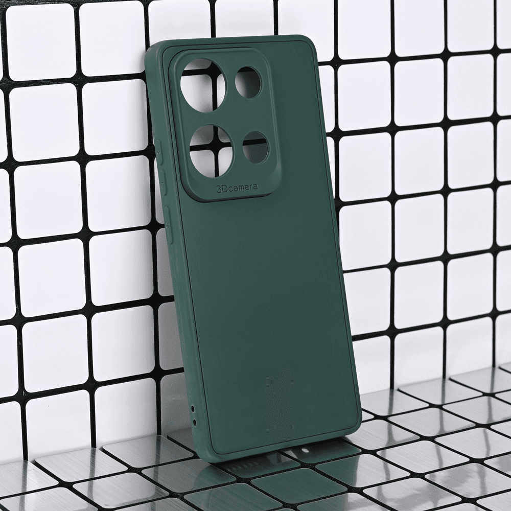 Maska za Xiaomi Redmi Note 14s 3D Camera, Zelena