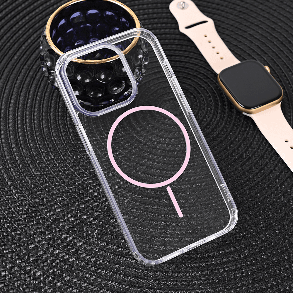 Maska za iPhone 13 Pro 6.1 Magsafe Color Line, Roze