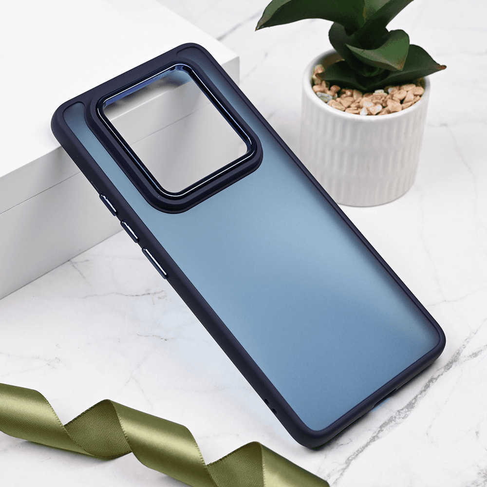 Maska za Xiaomi Redmi Note 14 Pro 5G Shining Camera, Teget